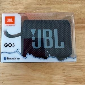 NIB JBL GO3 BLUETOOTH SPEAKER